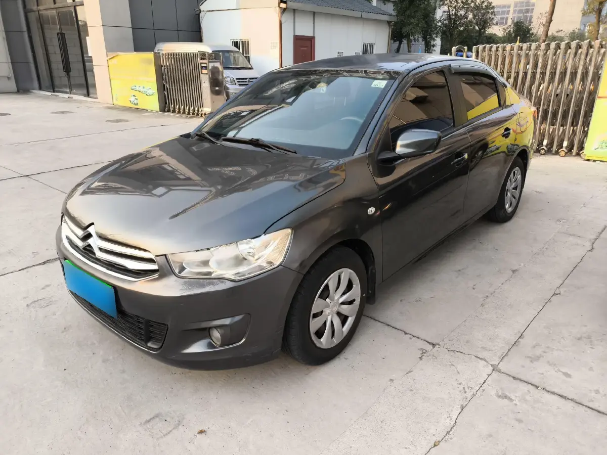 2014 Citroen Elysee 1.6L 117HP L4 5MT