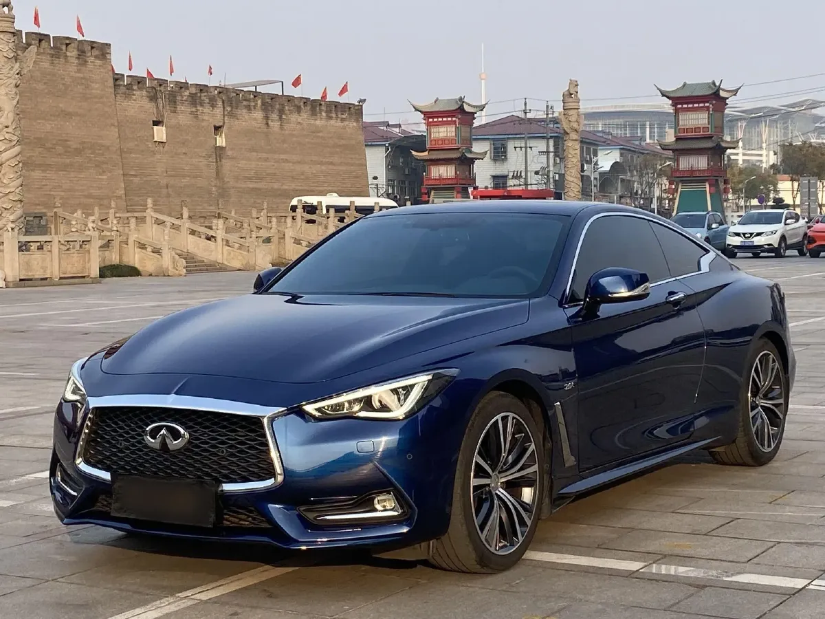 2017 Infiniti Q60 2.0T 211HP L4 7AT,autocango,china used car exporter,china ev exporter,chinese used car exporter,chinese used ev exporter
