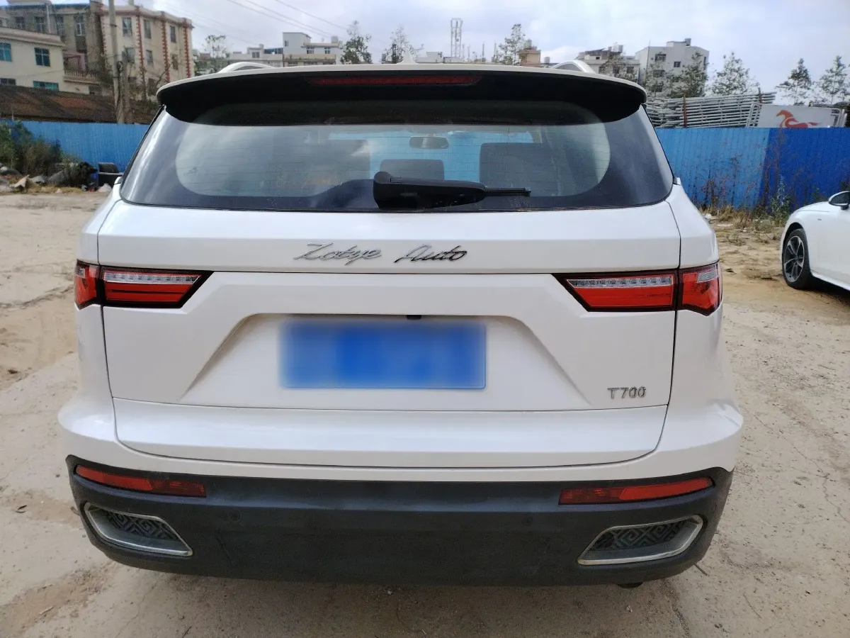 2017 Zotye T700 1.8T 177HP L4 6DCT,autocango,china used car exporter,china ev exporter,chinese used car exporter,chinese used ev exporter