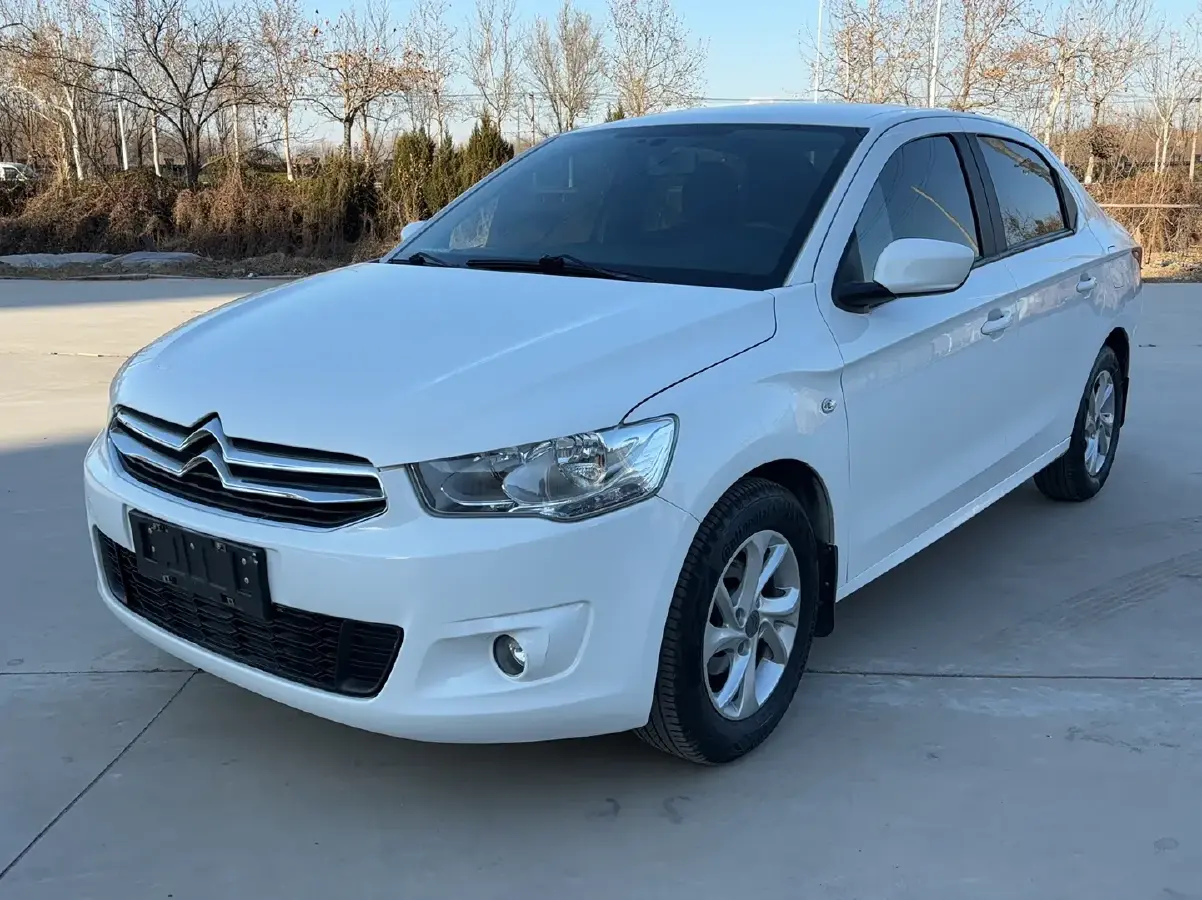 2016 Citroen Elysee 1.6L 117HP L4 5MT