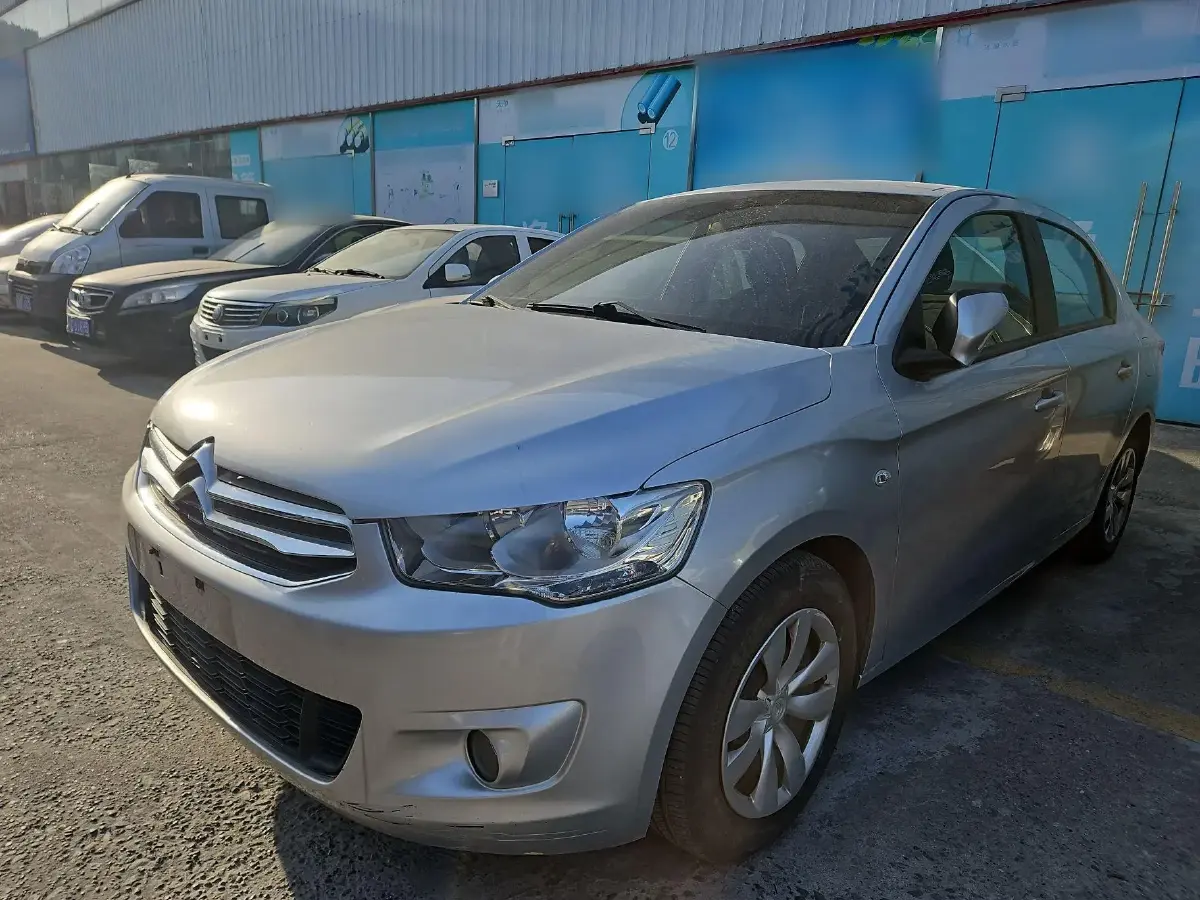 2014 Citroen Elysee 1.6L 117HP L4 5MT