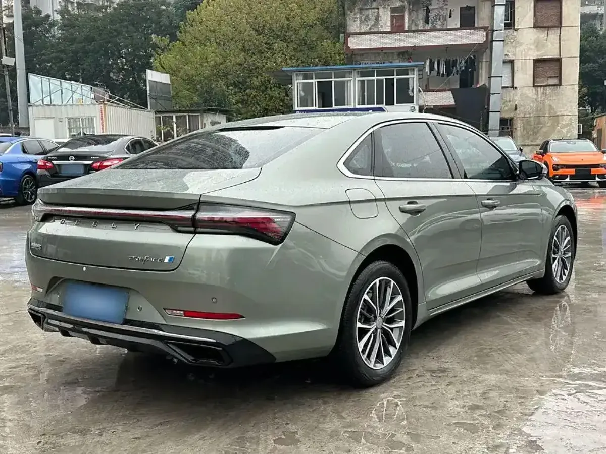 2024 Geely PrefaceL 1.5T 163HP L4 3DHT Hybrid,autocango,china used car exporter,china ev exporter,chinese used car exporter,chinese used ev exporter