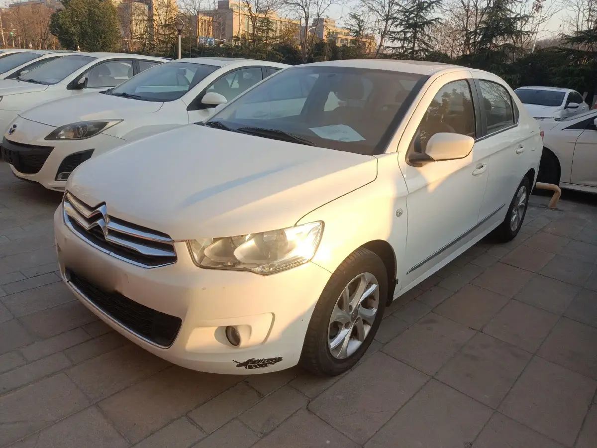 2014 Citroen Elysee 1.6L 117HP L4 5MT