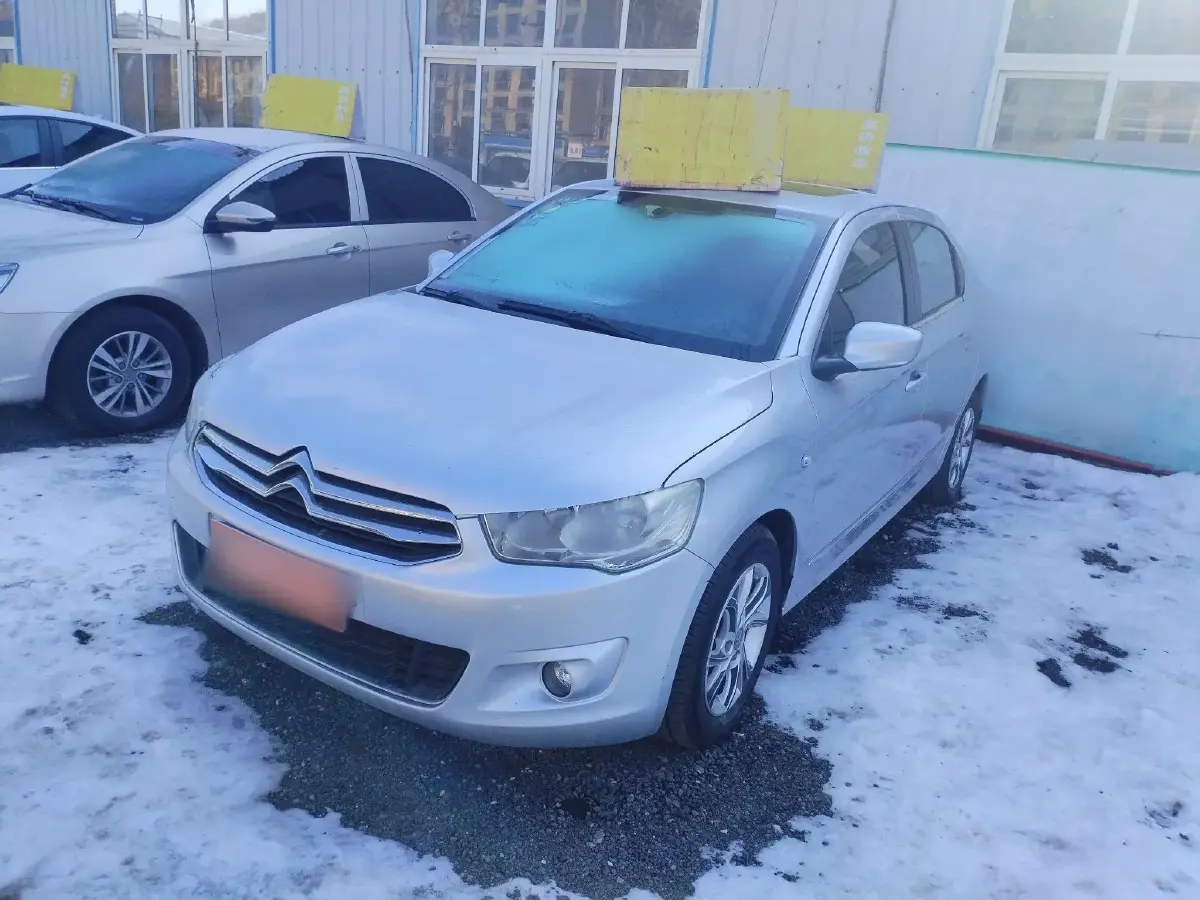 2014 Citroen Elysee 1.6L 117HP L4 5MT