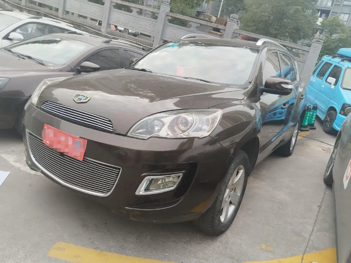 2014 Geely HaoQing SUV 2.4L 162HP L4 6AT,autocango,china used car exporter,china ev exporter,chinese used car exporter,chinese used ev exporter