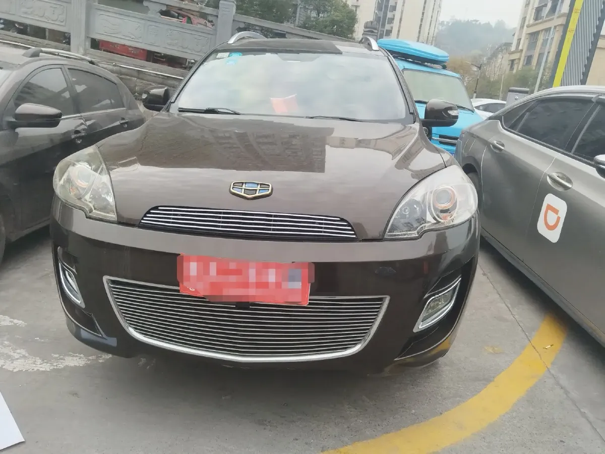 2014 Geely HaoQing SUV 2.4L 162HP L4 6AT,autocango,china used car exporter,china ev exporter,chinese used car exporter,chinese used ev exporter
