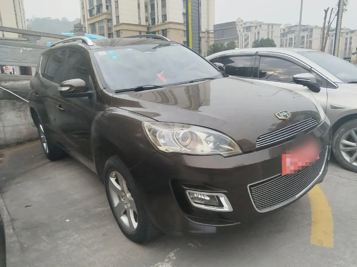 2014 Geely HaoQing SUV 2.4L 162HP L4 6AT,autocango,china used car exporter,china ev exporter,chinese used car exporter,chinese used ev exporter