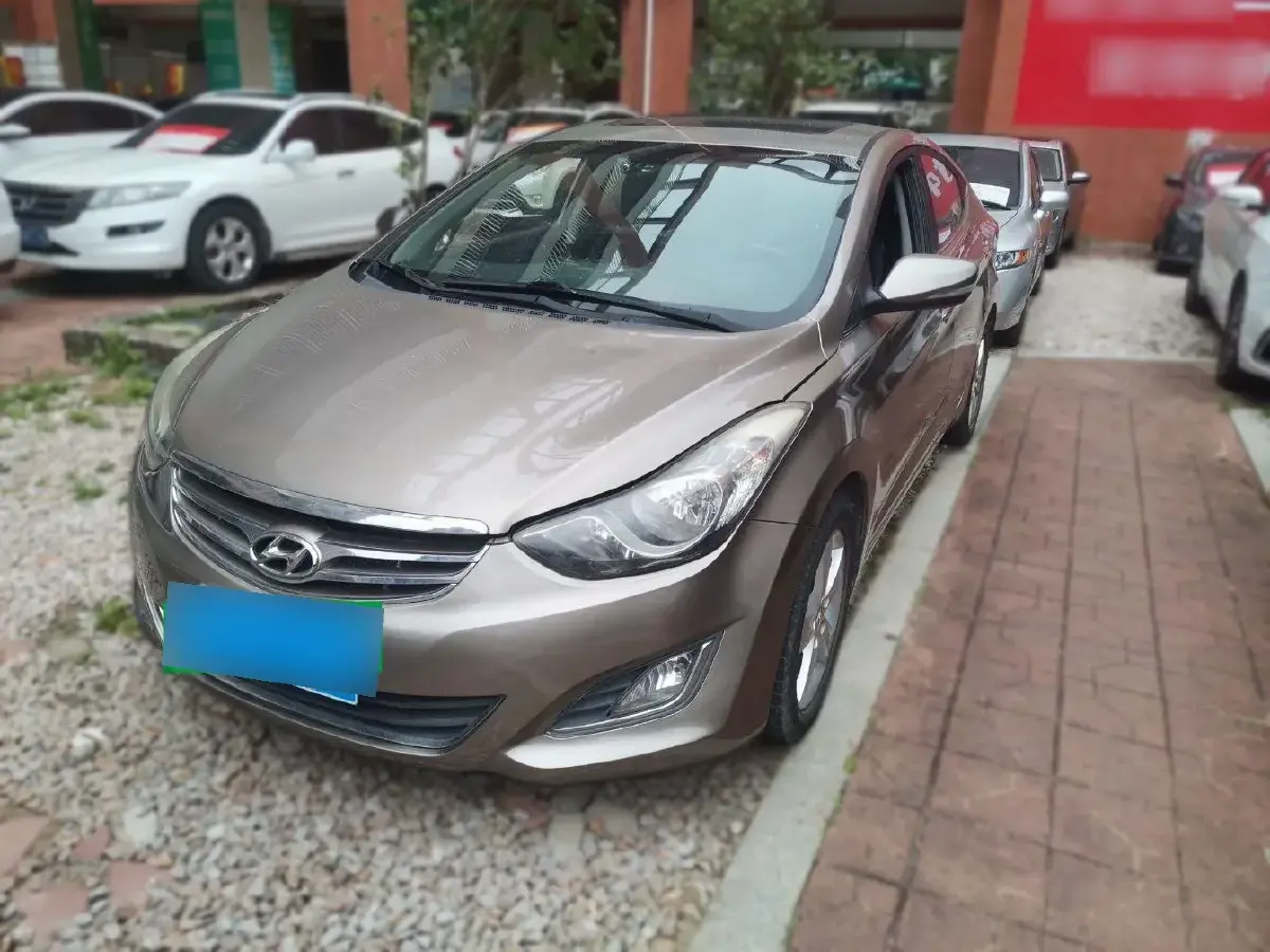 2012 Hyundai Elantra 1.6L 128HP L4 6AT