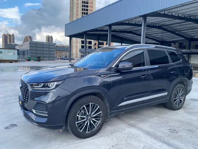 2022 Chery Tiggo 8 Plus 1.6T 197HP L4 7DCT,autocango,china used car exporter,china ev exporter,chinese used car exporter,chinese used ev exporter