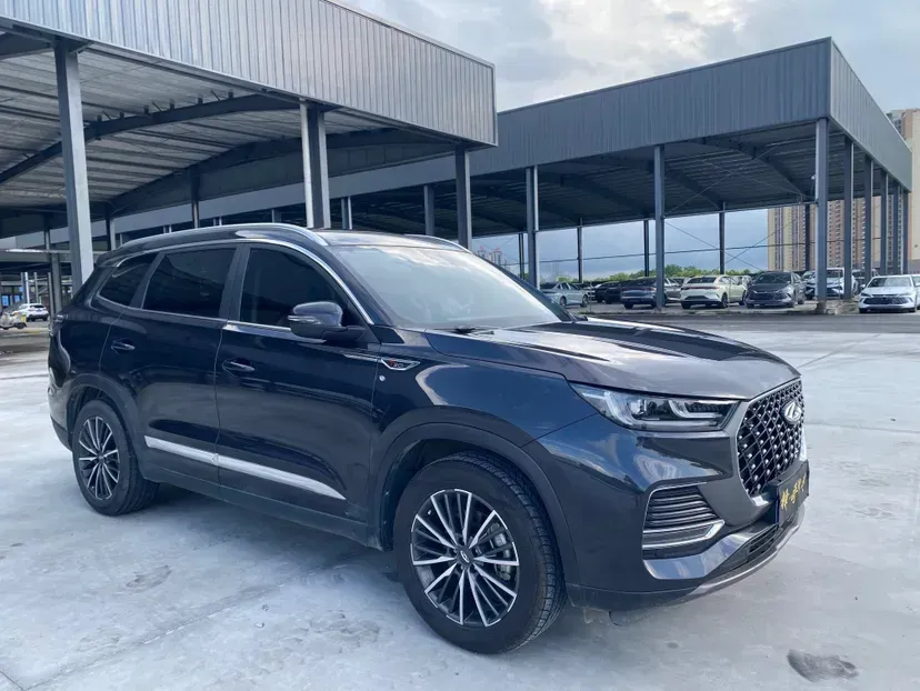 2022 Chery Tiggo 8 Plus 1.6T 197HP L4 7DCT,autocango,china used car exporter,china ev exporter,chinese used car exporter,chinese used ev exporter