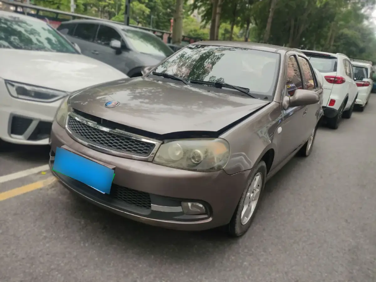 2014 Geely SC3 1.3L 86HP L4 5MT