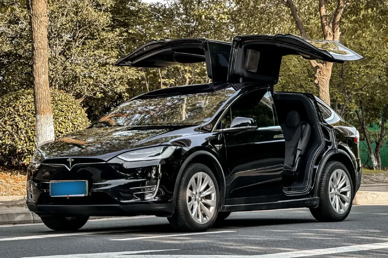 2016 Tesla Model X BEV 75KWH