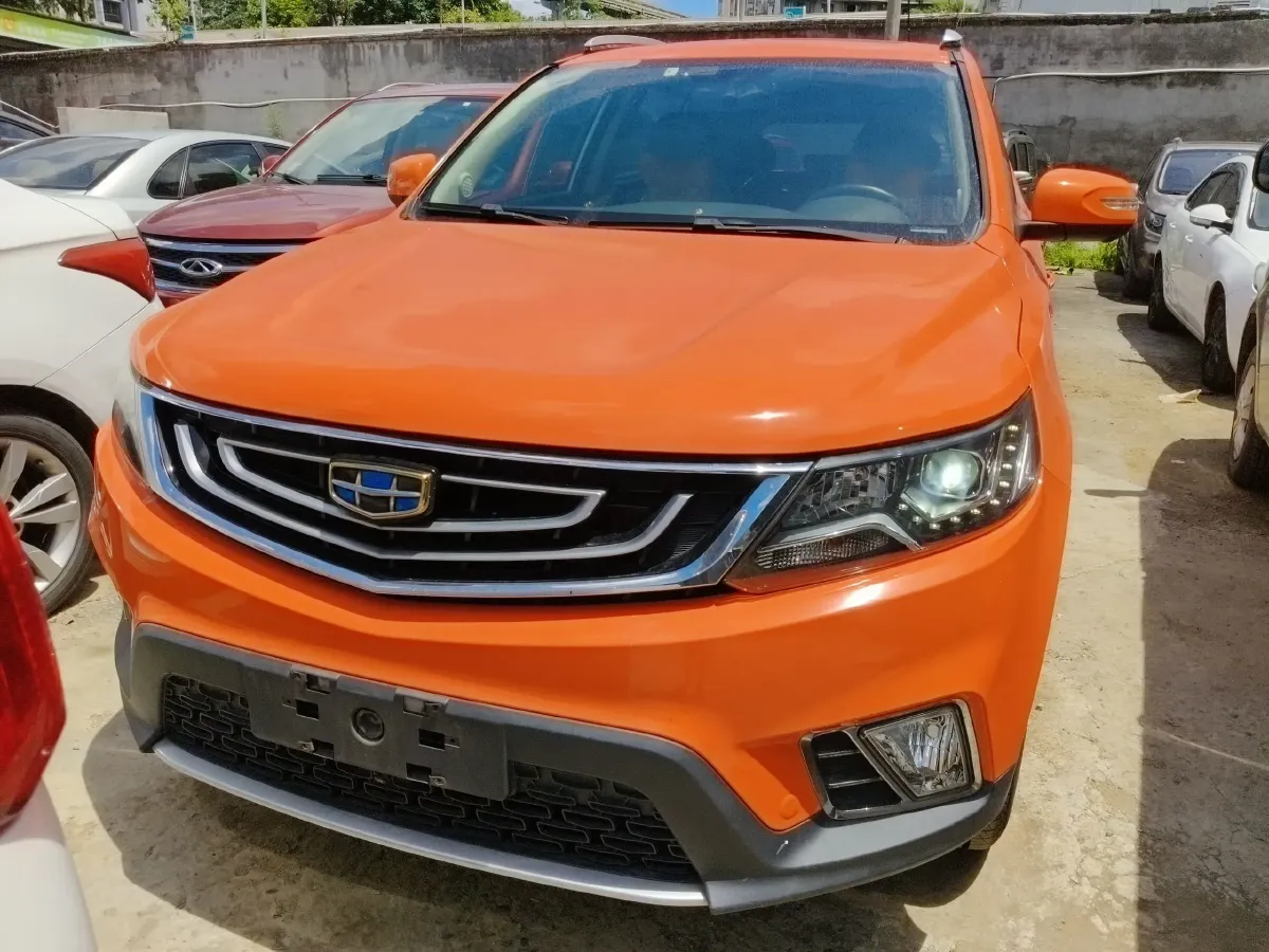 2016 Geely Vision X6 1.3T 133HP L4 CVT,autocango,china used car exporter,china ev exporter,chinese used car exporter,chinese used ev exporter