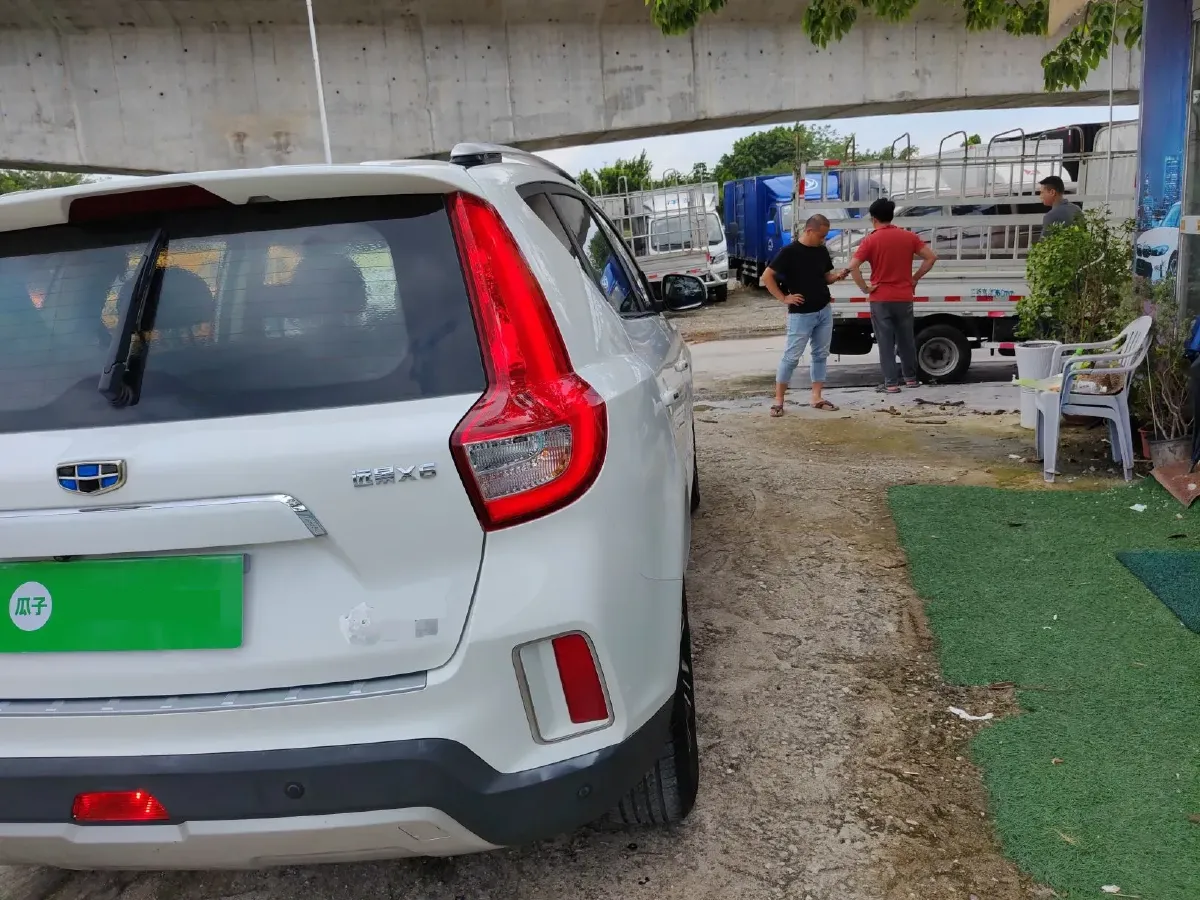 2016 Geely Vision X6 1.8L 133HP L4 5MT,autocango,china used car exporter,china ev exporter,chinese used car exporter,chinese used ev exporter