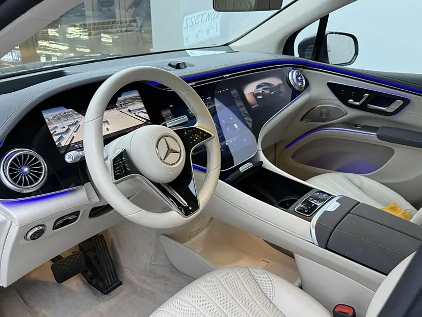 2023 Mercedes-Benz EQS SUV BEV 111.8KWH,autocango,china used car exporter,china ev exporter,chinese used car exporter,chinese used ev exporter