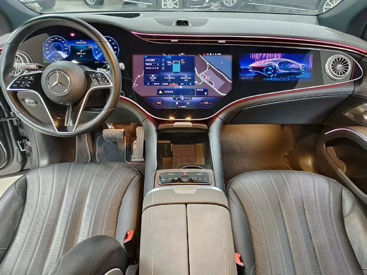 2023 Mercedes-Benz EQS SUV BEV 111.8KWH,autocango,china used car exporter,china ev exporter,chinese used car exporter,chinese used ev exporter