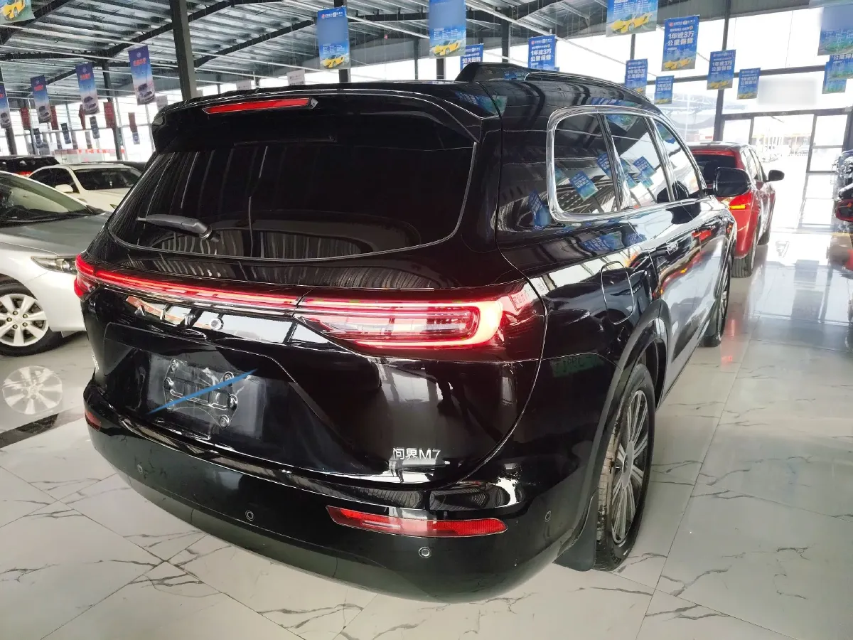 2024 AITO AITO M7 1.5T 152HP L4 REEV 38.5KWH,autocango,china used car exporter,china ev exporter,chinese used car exporter,chinese used ev exporter