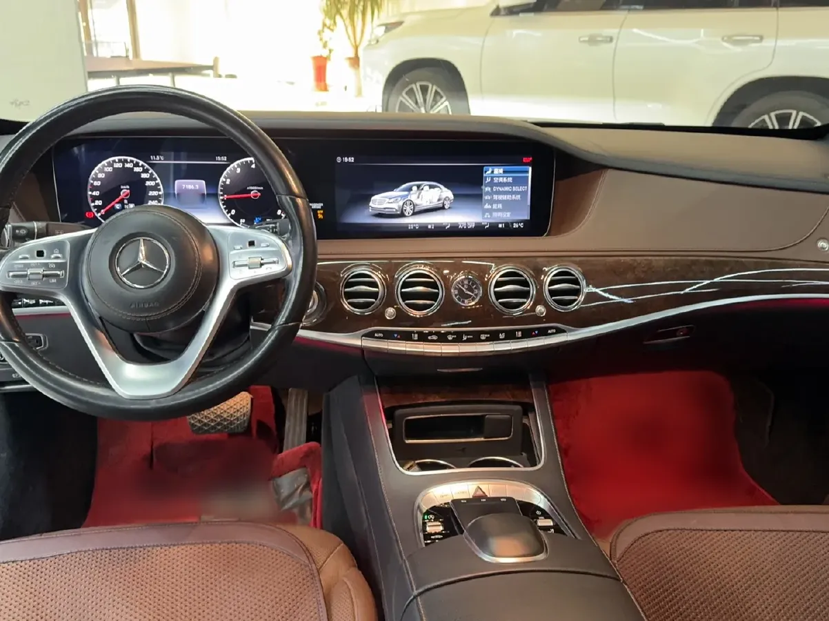 2019 Mercedes-Benz S Class 3.0T 367HP V6 9AT,autocango,china used car exporter,china ev exporter,chinese used car exporter,chinese used ev exporter