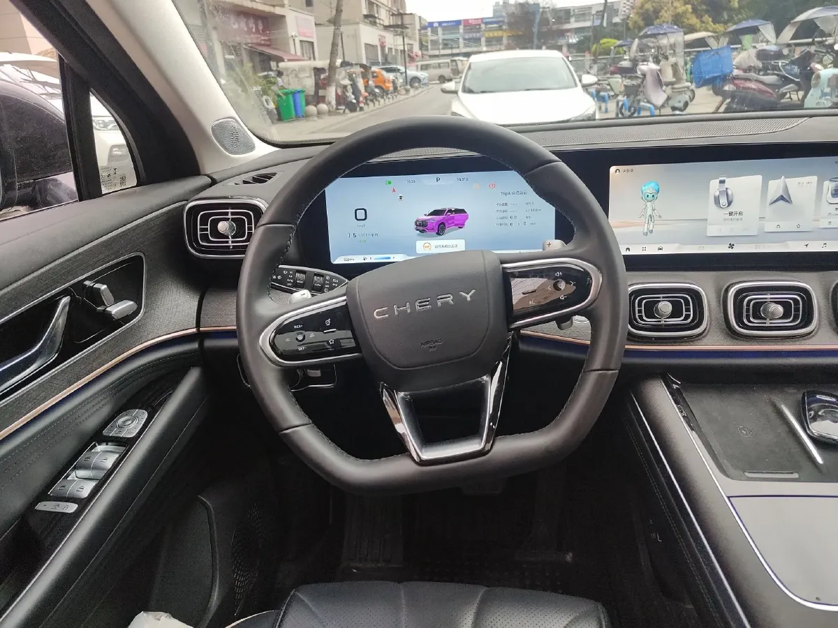 2023 Chery Tiggo 9 2.0T 261HP L4 7DCT,autocango,china used car exporter,china ev exporter,chinese used car exporter,chinese used ev exporter