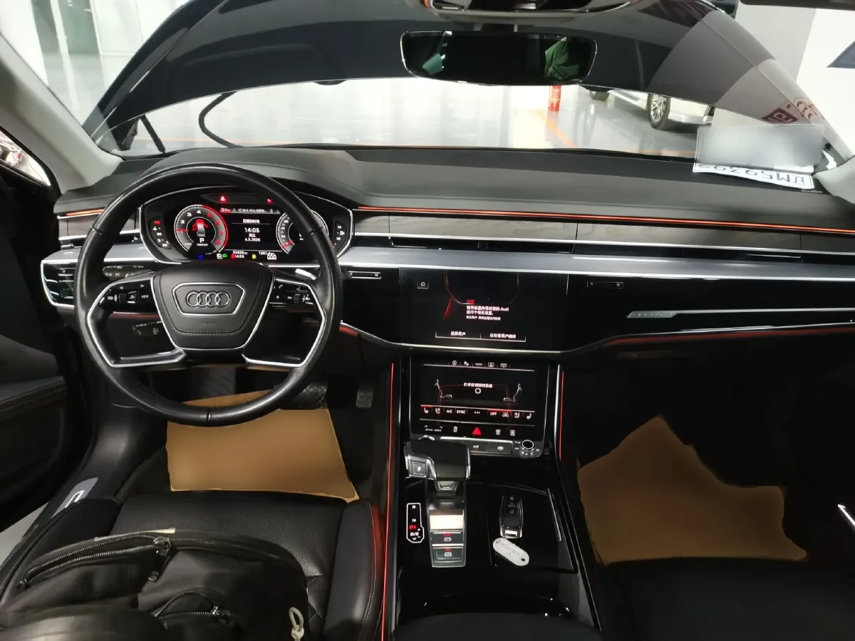 2023 Audi A8 3.0T 286HP V6 8AT,autocango,china used car exporter,china ev exporter,chinese used car exporter,chinese used ev exporter