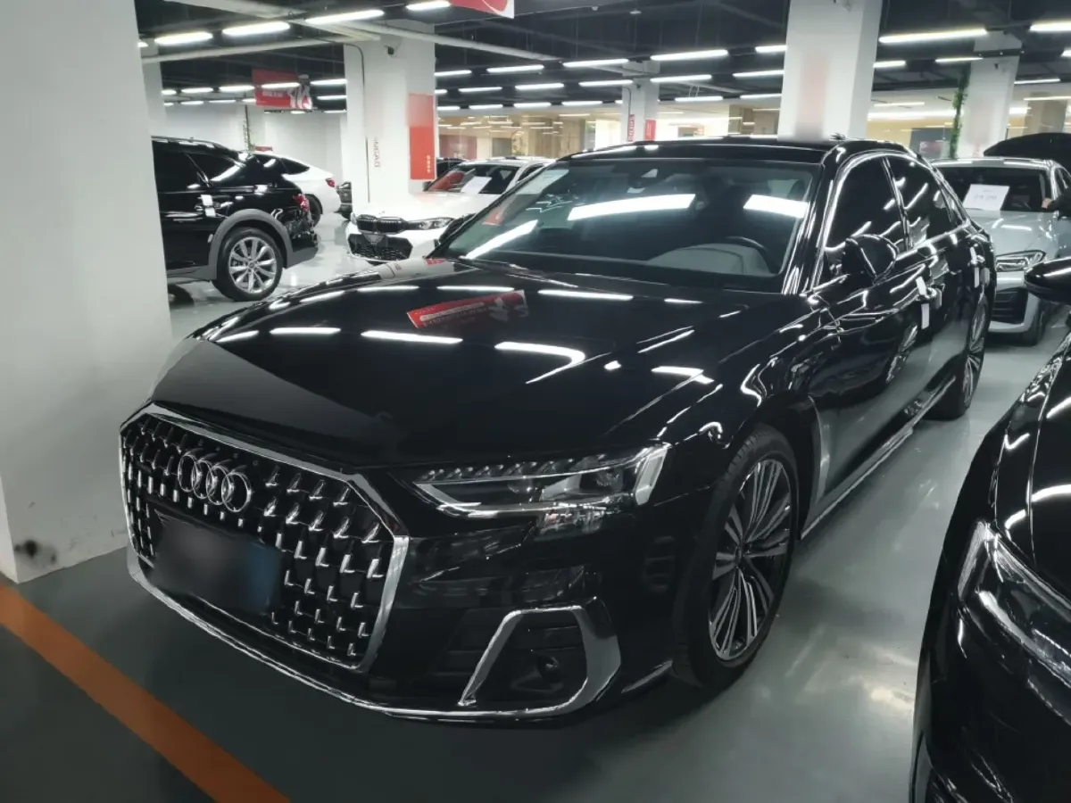 2023 Audi A8 3.0T 286HP V6 8AT,autocango,china used car exporter,china ev exporter,chinese used car exporter,chinese used ev exporter
