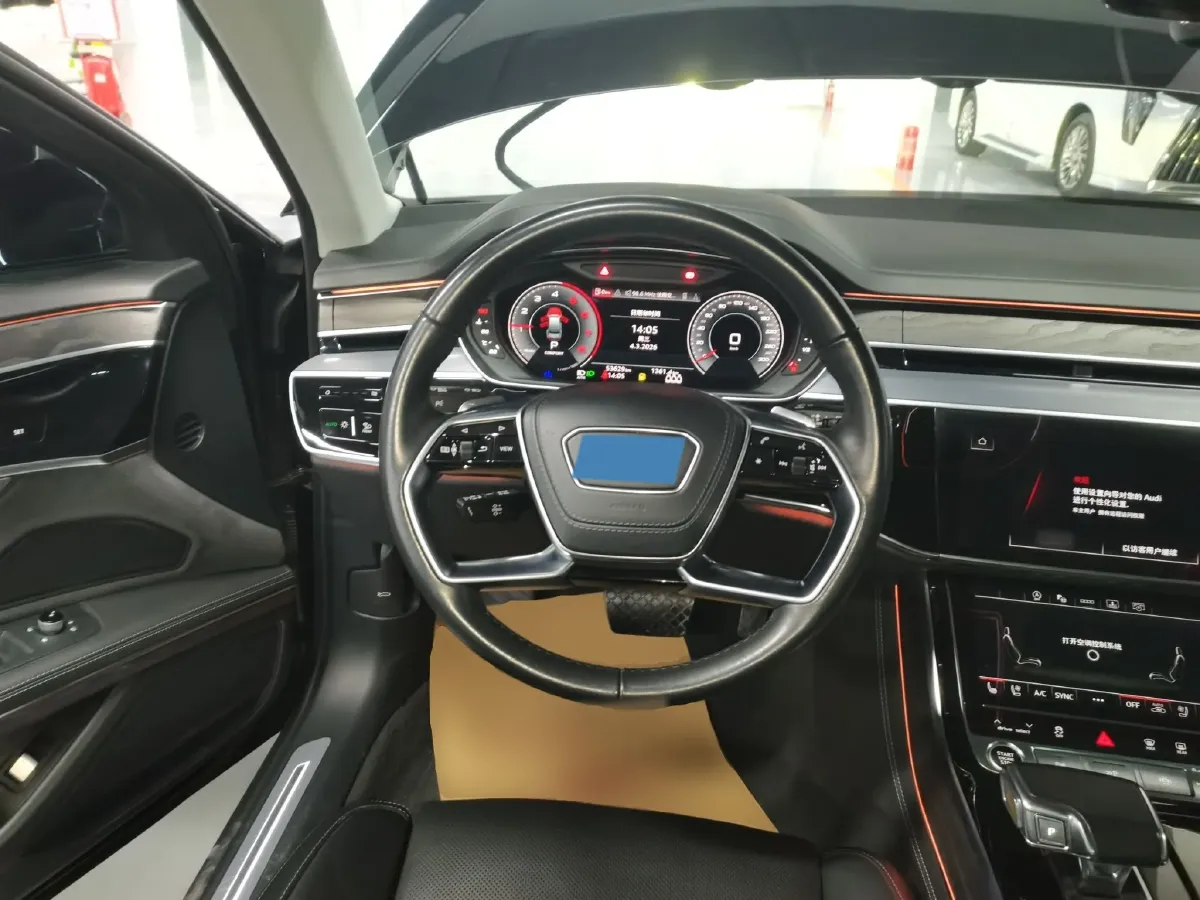 2023 Audi A8 3.0T 286HP V6 8AT,autocango,china used car exporter,china ev exporter,chinese used car exporter,chinese used ev exporter