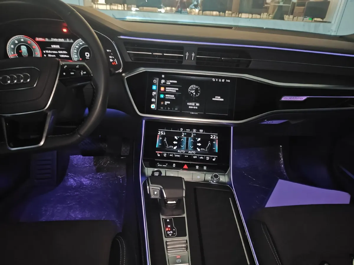 2024 Audi A6L 3.0T 340HP V6 7DCT,autocango,china used car exporter,china ev exporter,chinese used car exporter,chinese used ev exporter