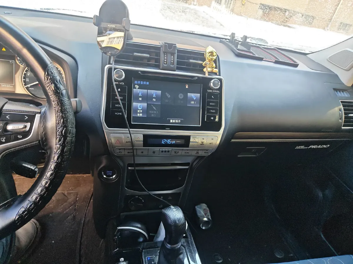 2018 Toyota Land Cruiser Prado 3.5L 280HP V6 6AT,autocango,china used car exporter,china ev exporter,chinese used car exporter,chinese used ev exporter