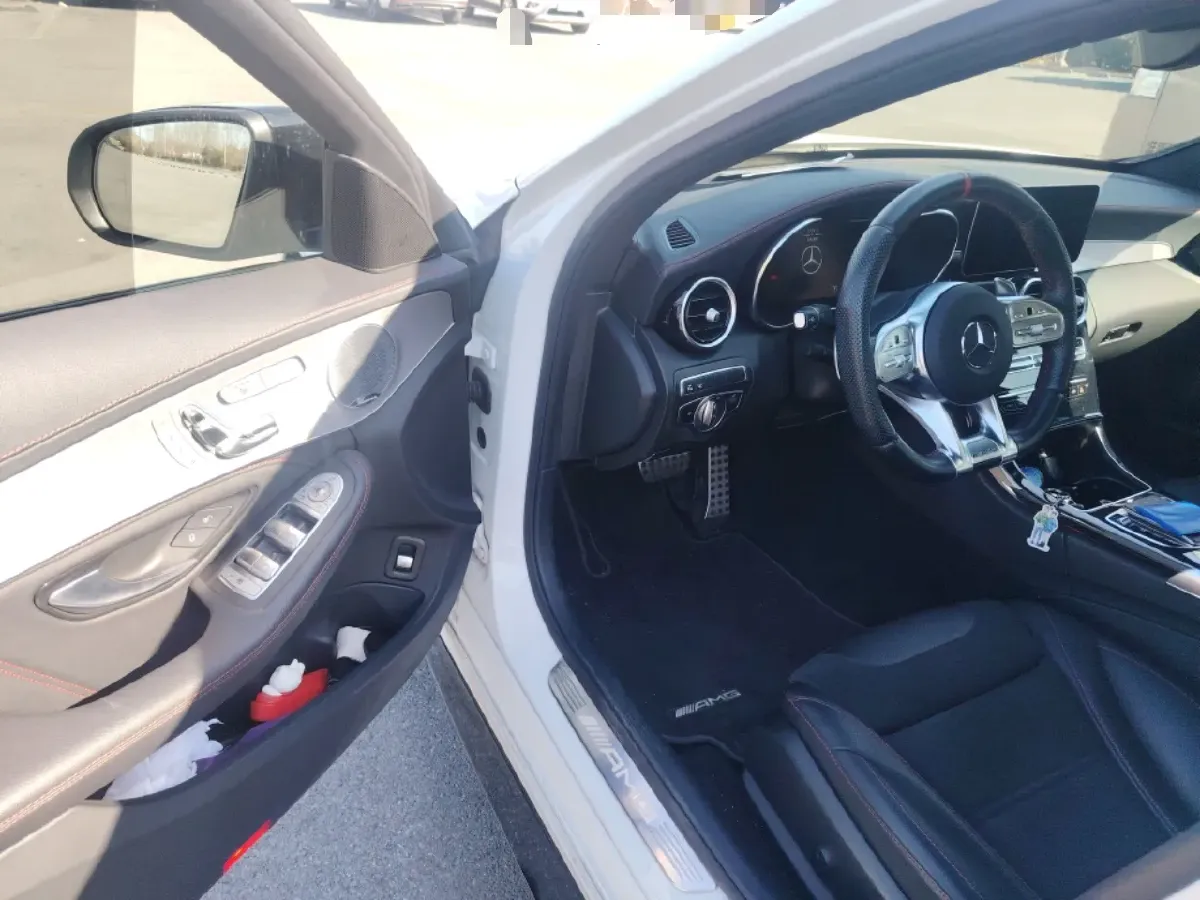 2019 Mercedes-Benz C AMG 3.0T 390HP V6 9AT,autocango,china used car exporter,china ev exporter,chinese used car exporter,chinese used ev exporter