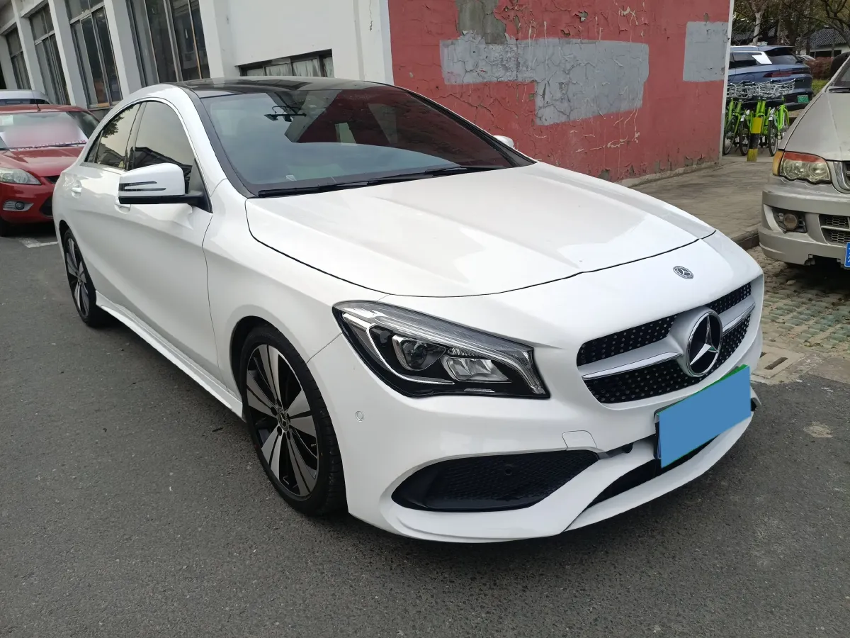 2018 Mercedes-Benz CLA Class 1.6T 156HP L4 7DCT,autocango,china used car exporter,china ev exporter,chinese used car exporter,chinese used ev exporter