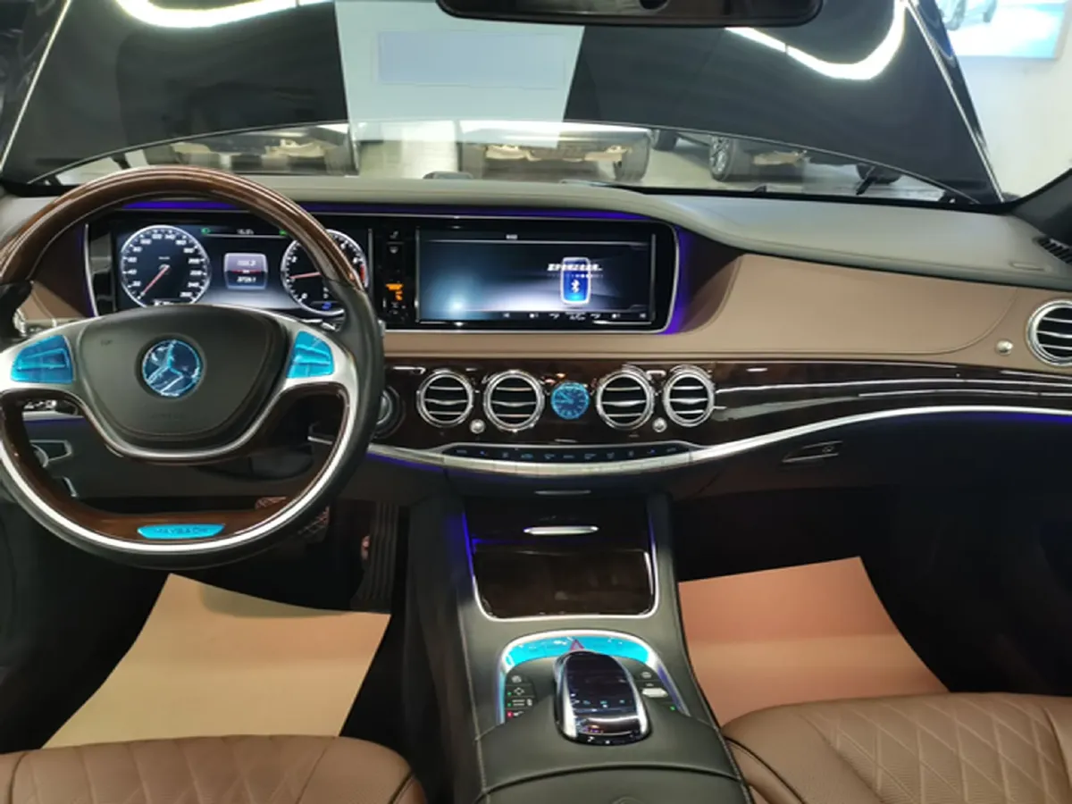 2017 Mercedes-Benz Maybach S Class 3.0T 333HP V6 7AT,autocango,china used car exporter,china ev exporter,chinese used car exporter,chinese used ev exporter