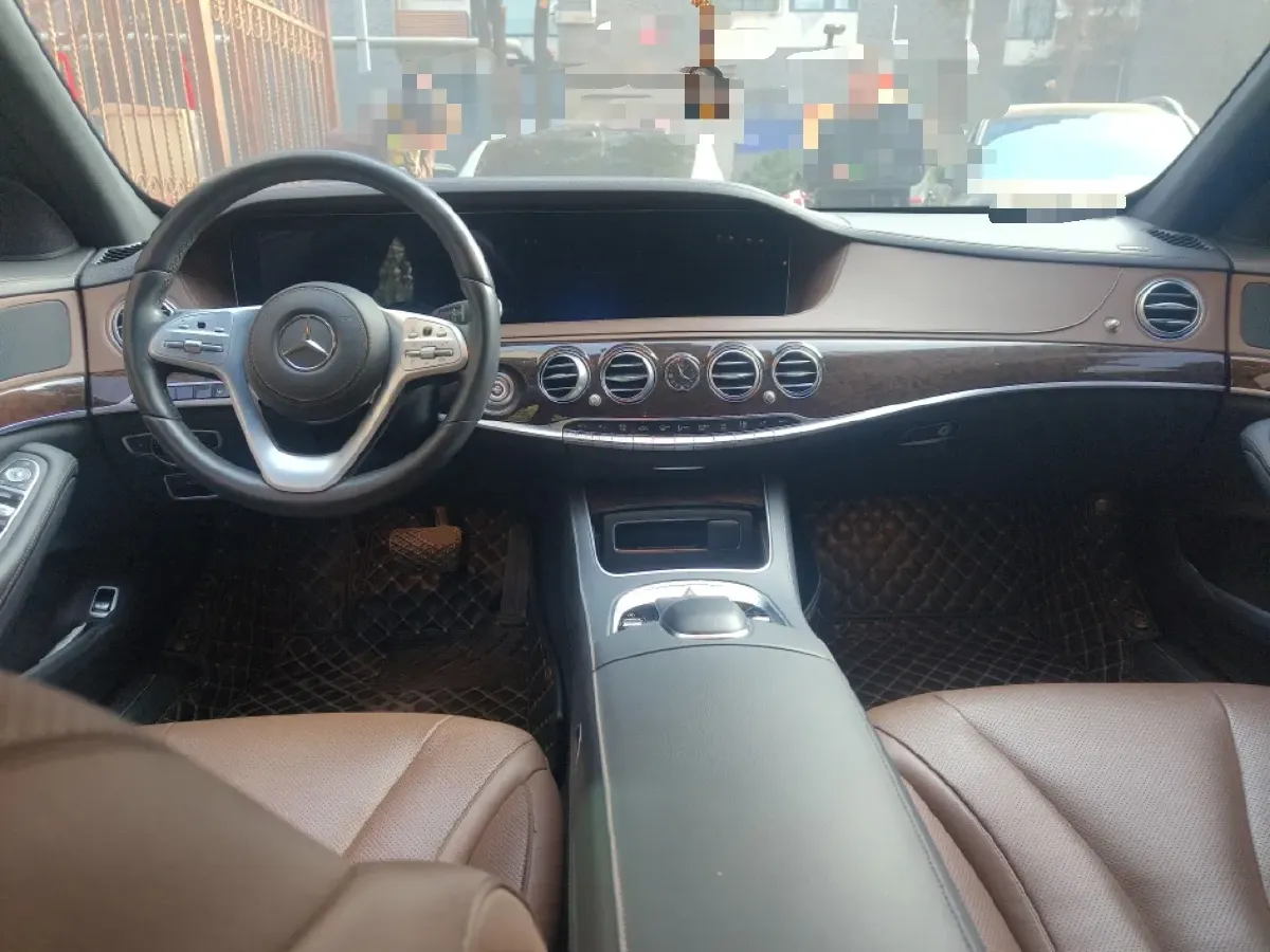 2020 Mercedes-Benz S Class 3.0T 299HP L6 9AT,autocango,china used car exporter,china ev exporter,chinese used car exporter,chinese used ev exporter