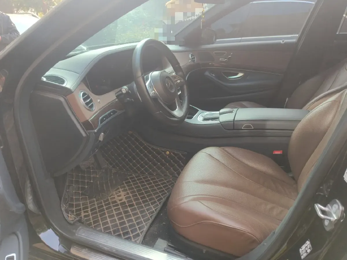 2020 Mercedes-Benz S Class 3.0T 299HP L6 9AT,autocango,china used car exporter,china ev exporter,chinese used car exporter,chinese used ev exporter