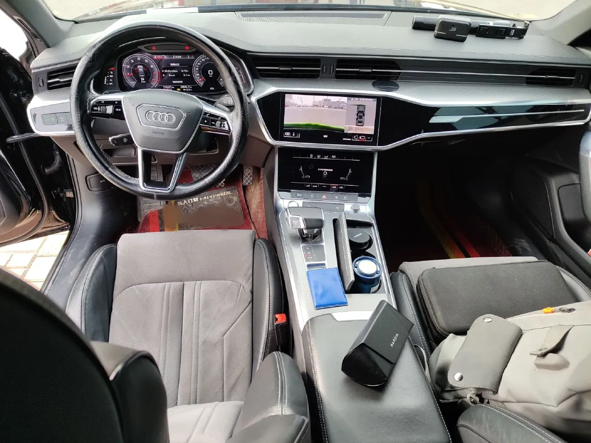 2020 Audi A6L 2.0T 190HP L4 7DCT,autocango,china used car exporter,china ev exporter,chinese used car exporter,chinese used ev exporter