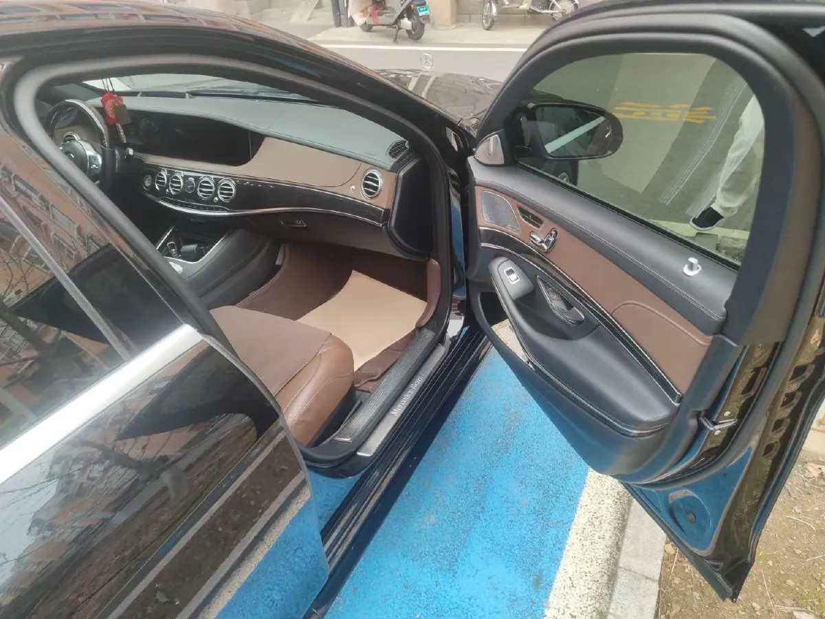 2018 Mercedes-Benz S Class 3.0T 367HP V6 9AT,autocango,china used car exporter,china ev exporter,chinese used car exporter,chinese used ev exporter