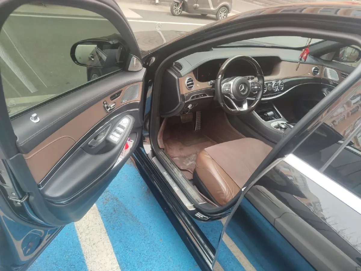 2018 Mercedes-Benz S Class 3.0T 367HP V6 9AT,autocango,china used car exporter,china ev exporter,chinese used car exporter,chinese used ev exporter