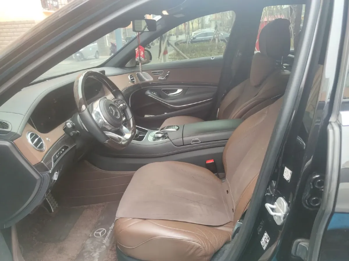 2018 Mercedes-Benz S Class 3.0T 367HP V6 9AT,autocango,china used car exporter,china ev exporter,chinese used car exporter,chinese used ev exporter