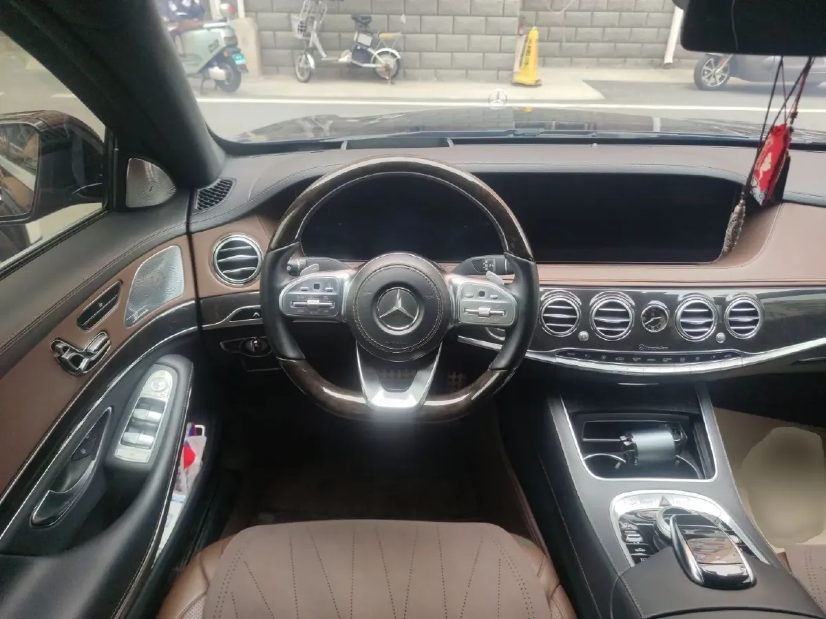 2018 Mercedes-Benz S Class 3.0T 367HP V6 9AT,autocango,china used car exporter,china ev exporter,chinese used car exporter,chinese used ev exporter
