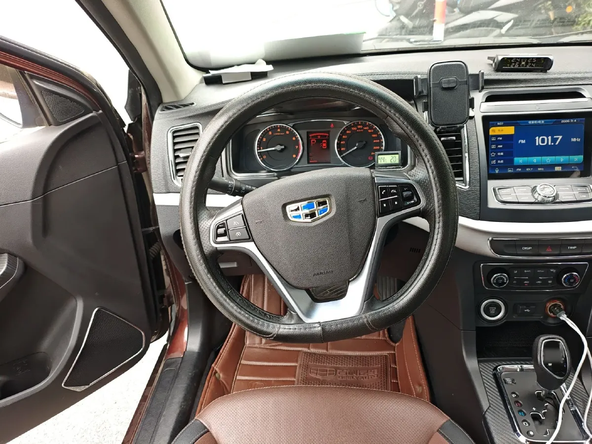 2016 Geely Vision 1.5L 109HP L4 4AT,autocango,china used car exporter,china ev exporter,chinese used car exporter,chinese used ev exporter