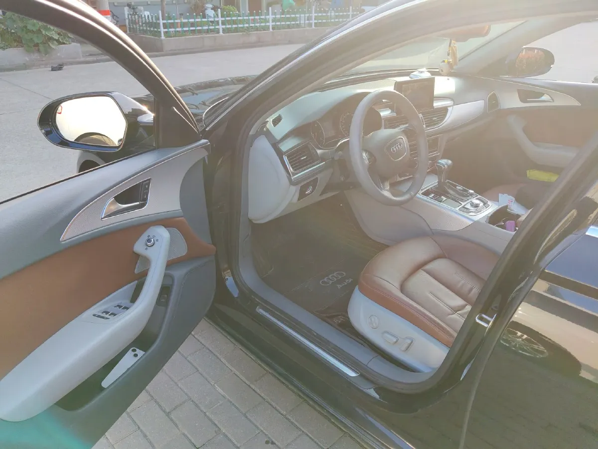 2015 Audi A6L 2.0T 180HP L4 CVT,autocango,china used car exporter,china ev exporter,chinese used car exporter,chinese used ev exporter