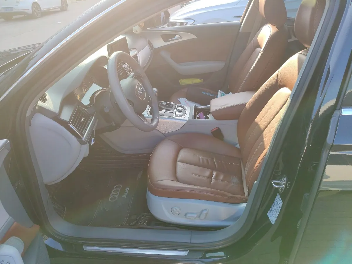 2015 Audi A6L 2.0T 180HP L4 CVT,autocango,china used car exporter,china ev exporter,chinese used car exporter,chinese used ev exporter