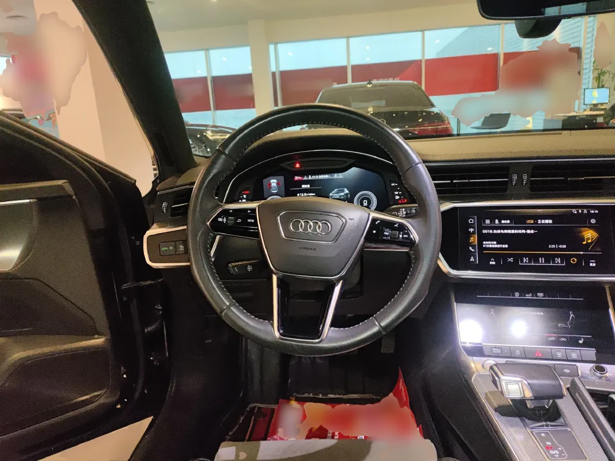2019 Audi A6L 2.0T 190HP L4 7DCT,autocango,china used car exporter,china ev exporter,chinese used car exporter,chinese used ev exporter