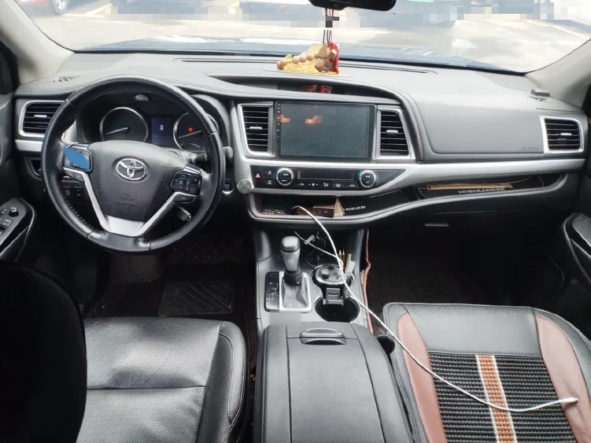 2017 Toyota Highlander 2.0T 220HP L4 6AT,autocango,china used car exporter,china ev exporter,chinese used car exporter,chinese used ev exporter