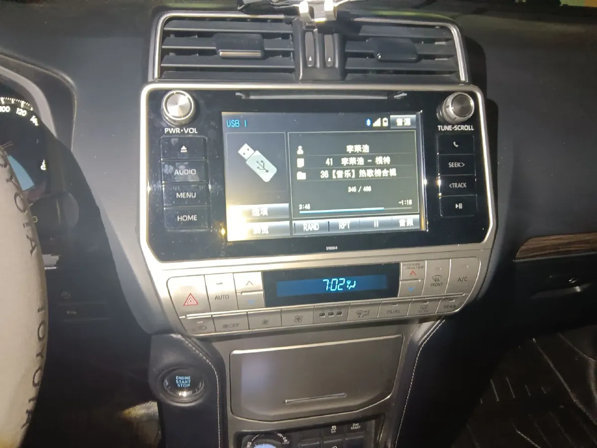 2018 Toyota Land Cruiser Prado 3.5L 280HP V6 6AT,autocango,china used car exporter,china ev exporter,chinese used car exporter,chinese used ev exporter