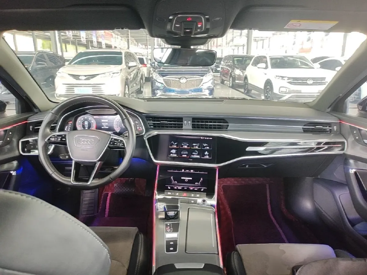 2021 Audi A6L 2.0T 190HP L4 7DCT,autocango,china used car exporter,china ev exporter,chinese used car exporter,chinese used ev exporter