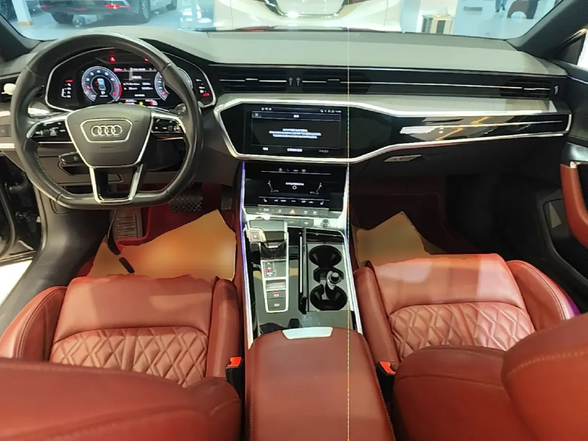2023 Audi A6 2.0T 265HP L4 7DCT,autocango,china used car exporter,china ev exporter,chinese used car exporter,chinese used ev exporter