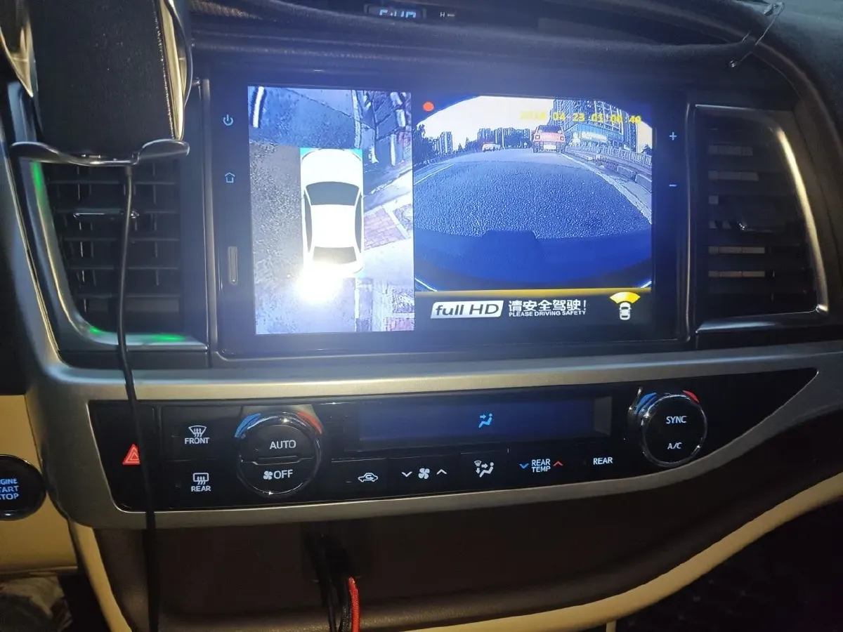 2018 Toyota Highlander 2.0T 220HP L4 6AT,autocango,china used car exporter,china ev exporter,chinese used car exporter,chinese used ev exporter