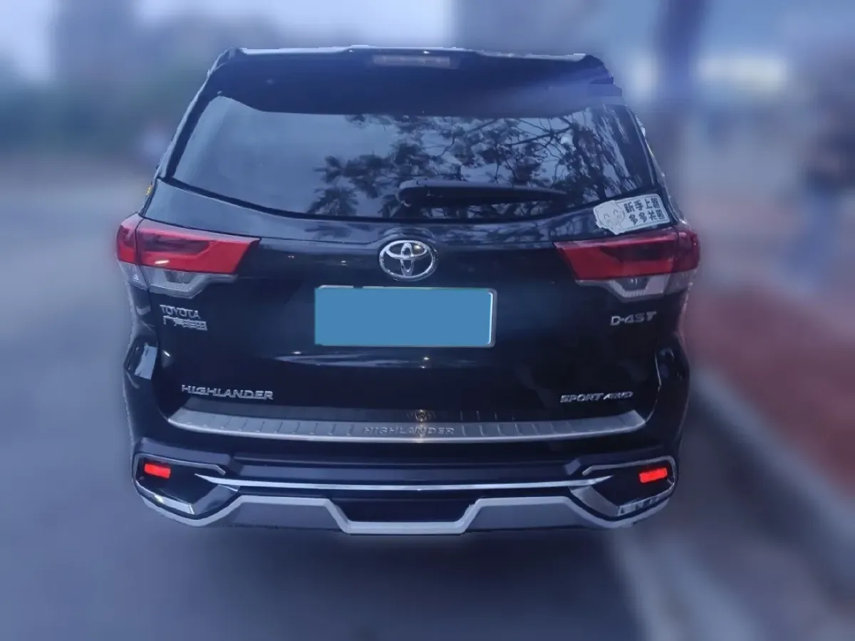 2018 Toyota Highlander 2.0T 220HP L4 6AT,autocango,china used car exporter,china ev exporter,chinese used car exporter,chinese used ev exporter