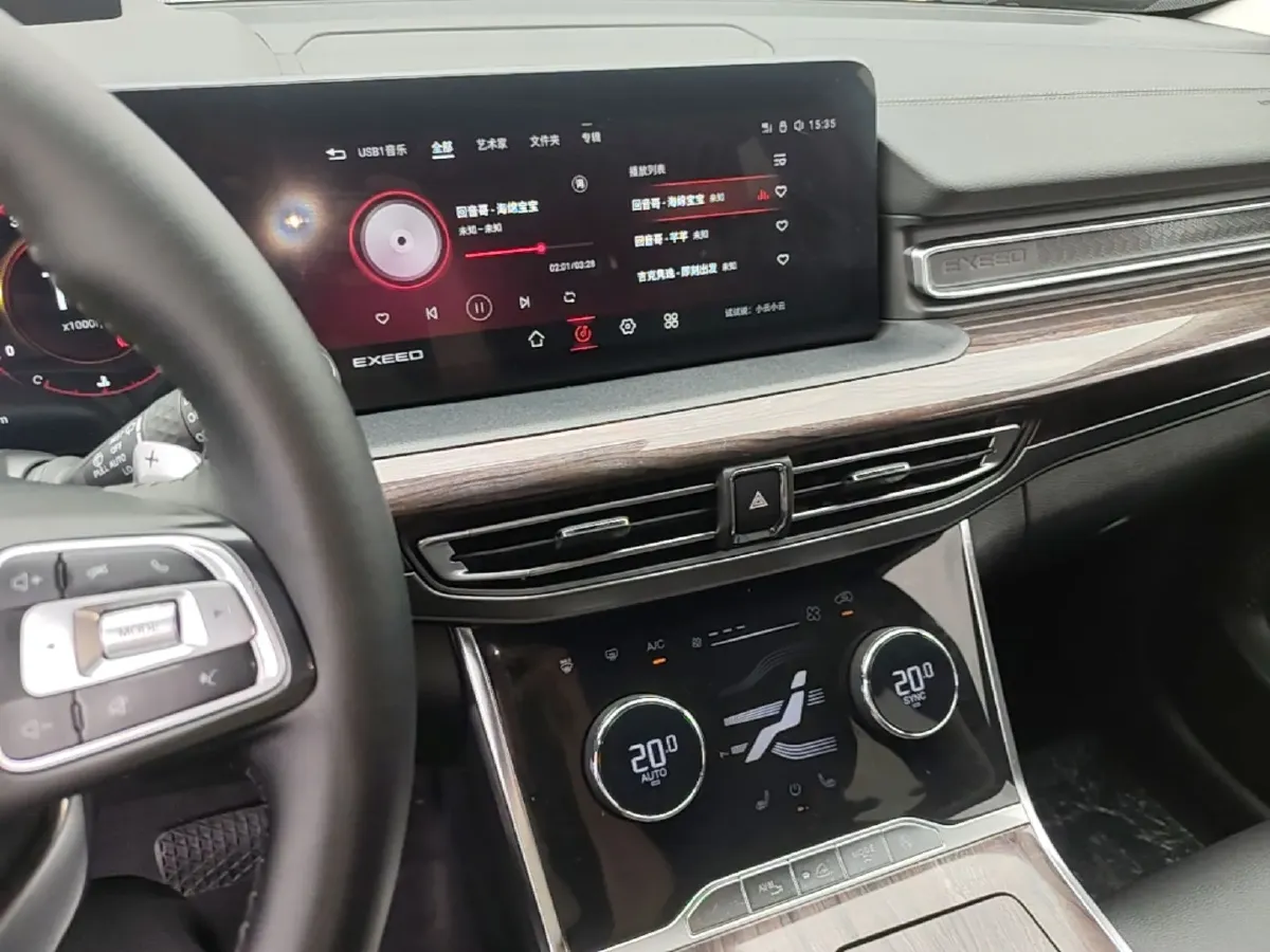 2021 Exceed VX 2.0T 261HP L4 7DCT,autocango,china used car exporter,china ev exporter,chinese used car exporter,chinese used ev exporter