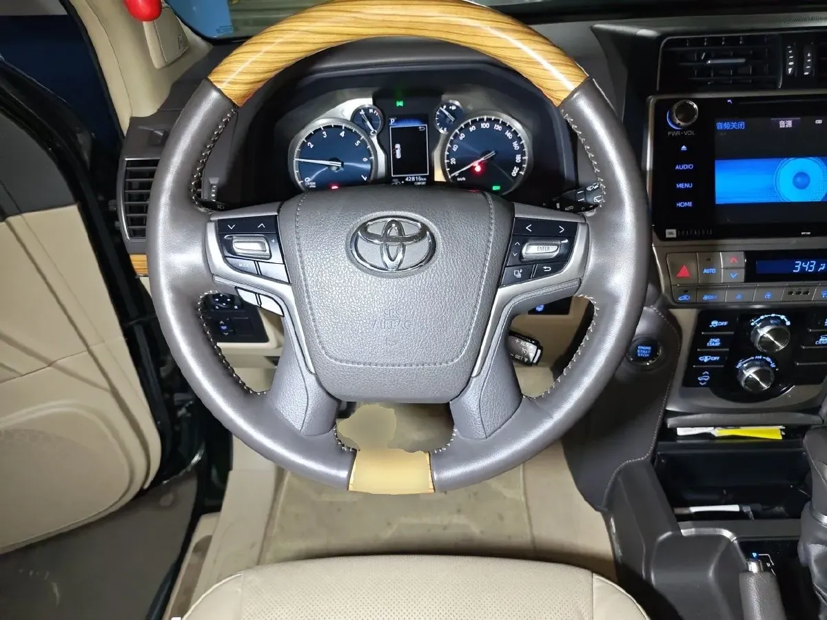 2018 Toyota Land Cruiser Prado 3.5L 280HP V6 6AT,autocango,china used car exporter,china ev exporter,chinese used car exporter,chinese used ev exporter